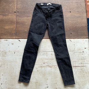 Madewell Maternity jeans black